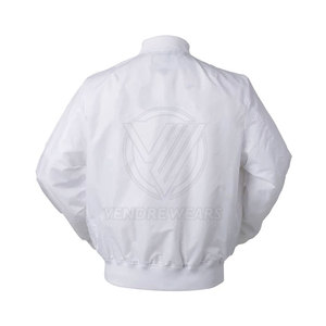Men's Stand Collar Front Logo Casual Winter Bomber <b>Jacket</b> Breathable Eco-Friendly High Quality Customized Hot Selling - Product Image 2