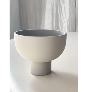 ชามตกแต่งสไตล์โมเดิร์น ดีไซน์ทันสมัย สำหรับเสิร์ฟของว่าง ผลไม้ และตกแต่งโต๊ะ - Product Image 4