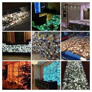 Marco de Espejo Decorativo de Mármol con Incrustaciones de Ágata, Hecho a Mano, Elegante y de Lujo, para Decoración del Hogar, Marco de Fotos, Regalo, Decoración de Sala de Estar - Product Image 5