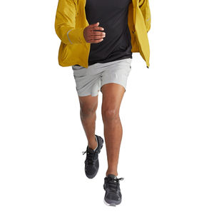 Short de gym pour hommes, style de la rue, jogging, vêtements d'entraînement 100% coton, logo personnalisé, short de gym à motif solide avec poche - Product Image 2