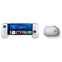 Control Inalámbrico Backbone One para Edición con Soporte para Teléfono USB-C Blanco - Compatible con PC, iOS y Móviles, Gamepad KBK BND001