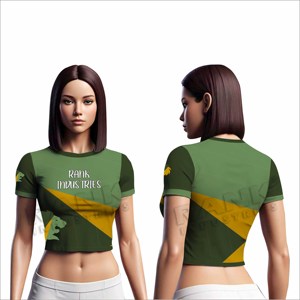 T-shirts courts pour femmes de haute qualité, légers, fabriqués au Pakistan - Product Image 3