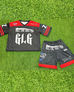 เสื้อสองชิ้นสำหรับผู้ชายชุดเสื้อถักตาข่ายสำหรับทุกเพศเสื้อเจอร์ซี่แห้งเร็วเสื้อเจอร์ซีย์พิมพ์ลายซับลิเมชันสำหรับฤดูร้อน - Product Image 3