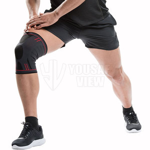 Mangas de rodilla Soporte elástico para rodilla y codo para levantamiento de pesas Ropa de fitness Mangas de rodilla - Product Image 3