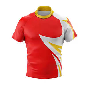 Service OEM Maillot de Rugby Personnalisé Qualité Premium Top Fabricant Vêtements de Sport Respirants pour Équipes et Clubs Ajustable - Product Image 2