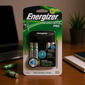 Cargador de Baterías ACCU RECHARGE PRO 4xAA E300696602 EL Products, Cargadores y Baterías de Alto Rendimiento - Product Image 3