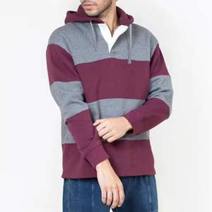 เสื้อสเวตเตอร์แบบสวมหัวมีฮู้ดผ้าขนแกะโพลีเอสเตอร์100% 260gsm สีทึบพิมพ์ลายได้ตามต้องการ - Product Image 6