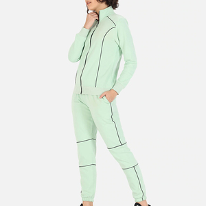 Hot Selling Custom 2 Piece Set <b>Ladies</b> Set Custom Women Tracksuit Custom Tracksuits for Women Clothing Tracksuit - Product Image 3