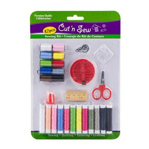 42pc <b>Sewing</b> <b>Kit</b>- Assorted Colors - Product Image 1