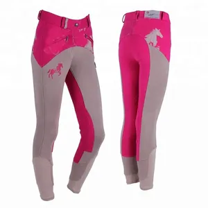 Custom Men's Horse Riding Breeches Silicon <b>Knee</b> <b>Patch</b> Nylon Material Shin Guard Sports Compression Protection Leg Guards Warmers - Product Image 3