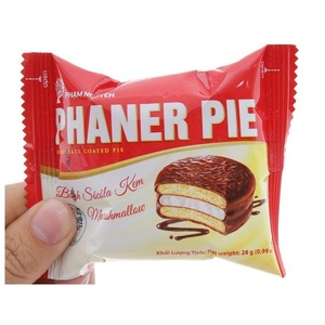 เวเฟอร์รสช็อกโกแลตหวาน ขนมมาร์ชเมลโล่เนื้อนุ่ม น้ำตาลฟานีร์ 336 กรัม ผลิตในเวียดนาม จัดส่งรวดเร็ว บรรจุกล่อง/ถุง ขายส่ง - Product Image 4