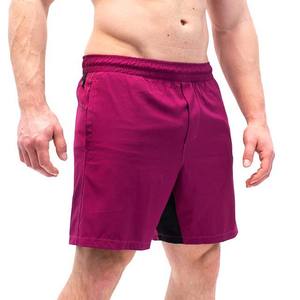 Fabricante al por mayor precio personalizado 5 pulgadas sudor gimnasio pantalones cortos poliéster algodón hombres ropa pantalones cortos cordón cintura ropa de verano - Product Image 1