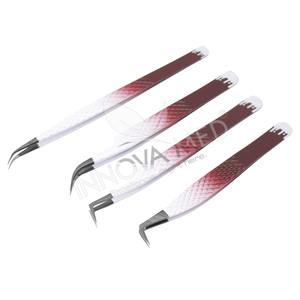 Pince à cils Expert Lash Pro bicolore pour extensions de cils de qualité professionnelle Dernières pinces à cils écologiques - Product Image 5