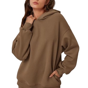 Sudadera con capucha extragrande personalizada para mujer, ropa informal, el mejor Material usado, sudaderas con capucha extragrandes transpirables para mujer - Product Image 1