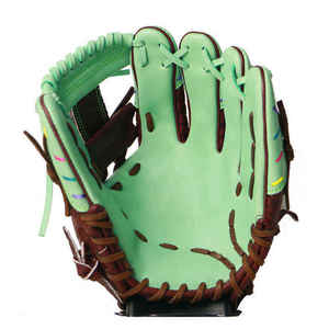 Gants de baseball et de softball personnalisés, nouveau design, cuir véritable, gants de gardien de baseball - Product Image 1