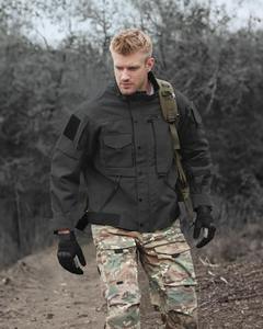 Chaqueta de invierno de lona Cordura-Ropa exterior impermeable y resistente al viento para entornos difíciles con posición frontal del logotipo - Product Image 4