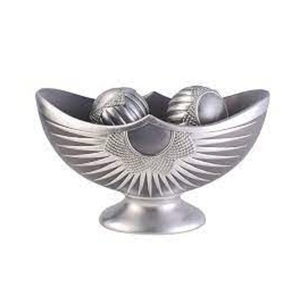 Antique Finishing Metal Dinnerware Table Decoration Nickel Plated Finishing <b>Bowl</b> High Quality Stainless Steel Food <b>Serving</b> <b>Bowl</b> - Product Image 4