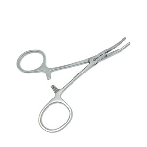Fórceps Rochester-Oschner (Kocher) 7 (18cm) curvado dentado 1*2 dientes Alemania inoxidable y la mejor artesanía fórceps hemostático - Product Image 5