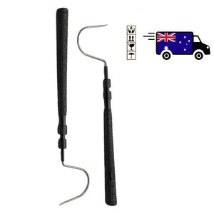 Gancho Plegable para Serpientes – Herramienta Retráctil de Acero Inoxidable de Primera Calidad para Manipulación de Reptiles por GREEN SWIFT INDUSTRIES - Product Image 1