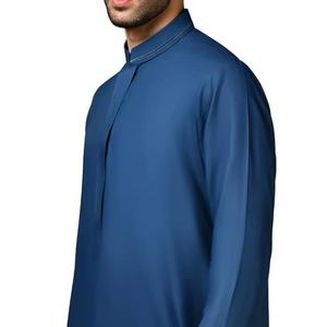 Jubbah Custom Comfortable Dubai Islamic Clothing Muslim Foldable Men Muslim Dress Thobe Jubbah Latest Design New Fashion - Product Image 6