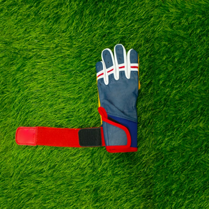 Nueva llegada personalizable de cuero de cabra Durable Ecológico Guantes de bateo de béisbol Uso profesional Sensación de protección de las manos - Product Image 4