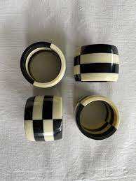 Anneaux de serviette en nacre, design rond, porte-serviettes de table avec plusieurs finitions pour les occasions festives - Product Image 6