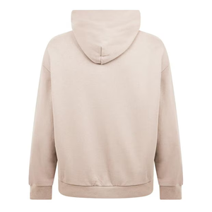 Sudadera con capucha de color liso con bolsillos Ajuste relajado Sudadera con capucha ligera para ropa informal Sudadera con capucha de moda con hombro caído - Product Image 2