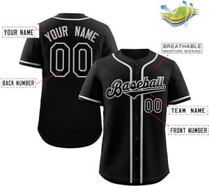 Camisetas de béisbol sublimación personalizadas de la mejor calidad uniforme de béisbol al por mayor - Product Image 6