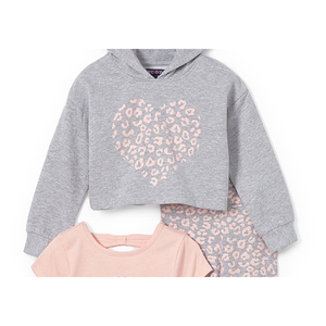 Set 3 Pezzi con Stampa Leopardata per Bambine, Varie Taglie 2T-4T, Variante di Colore, Abbigliamento Limited Too - Product Image 3