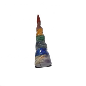 Piedra de Chakra Personalizada de Moda con Forma de Dodecaedro Poligonal de Siete Chakras - Product Image 5