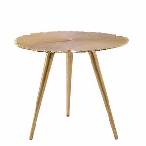 Table d'appoint ronde Leaf Design Table d'appoint réglable pour salon et meubles de maison table d'appoint de haute qualité - Product Image 1