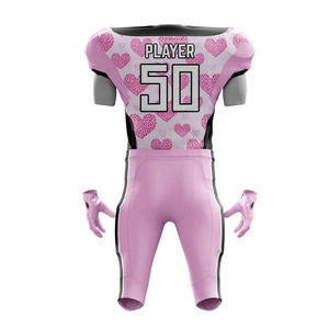 Uniforme de football américain Maillots et shorts de haute qualité respirants avec impression par sublimation Options de taille supérieure - Product Image 6