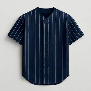 Maillot de baseball pour hommes conçu sur mesure de vente chaude uniforme imprimé personnalisé respirant avec technologie de sublimation - Product Image 1