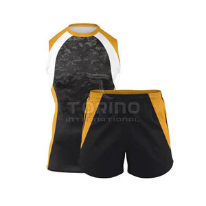Nueva llegada ligero 100% poliéster Unisex voleibol uniforme alta calidad deportes al aire libre desgaste último diseño conjunto de ropa - Product Image 1