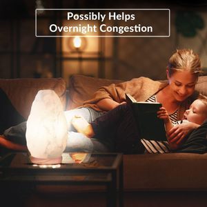 โคมไฟเกลือคริสตัลสีชมพูธรรมชาติทรงกลมใช้ตกแต่งบ้าน - Product Image 5