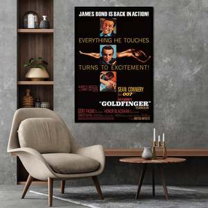 Técnicas gráficas de impresión offset de la película Goldfinger de James Bond con Sean Connery - Product Image 2