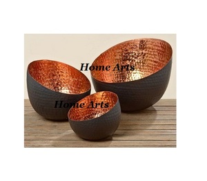 Cuenco de chocolate de cobre de diseño clásico con cuenco de dulces de forma redonda de mayor calidad de fabricación en India - Product Image 5