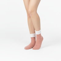 Chaussettes d'hiver épaisses en coton pour femmes, respirantes, antidérapantes, thermiques, chaudes, pour un usage quotidien, avec logo personnalisé sur le corps