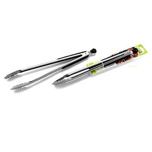 Pinzas para Barbacoa de Acero Inoxidable con Bloqueo Chrome PI450 de 45 cm, Herramientas para Barbacoa - Product Image 1