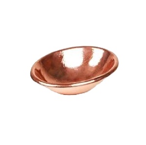 Nouvelle vente de grands bols de pédicure en métal de luxe Designer pédicure bols ronds martelés bol de pédicure en cuivre - Product Image 5