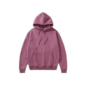 Vente en gros pull-over OEM de sublimation impression de logo OEM broderie unisexe sweats à capuche unis personnalisés pour hommes - Product Image 2