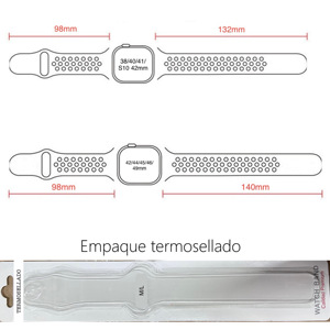 Correa silicone deportivo orologio s10 9 8 7 6 5 4 3 2 1 - Product Image 3