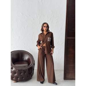 Topshow Women's <b>Corduroy</b> Trousers Wholesale <b>Pant</b> Collection - Product Image 1