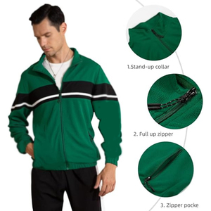Mode automne et hiver du Pakistan Survêtements imprimés 100% coton pour hommes avec manches complètes Vêtements actifs respirants - Product Image 3