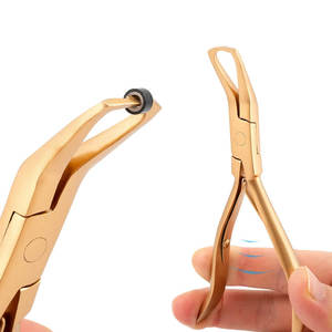 Kit de Alicates para Extensiones de Cabello, Juego Completo de Herramientas para Instalación y Peinado de Extensiones de Cabello, Kit de Alicates Multifunción para Extensiones de Cabello - Product Image 4