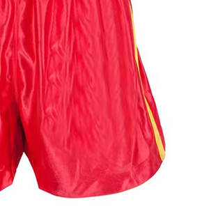 Pantalones Cortos de Kickboxing para Hombre, Ecológicos, Ligeros, de Poliéster, para Muay Thai, Entrenamiento de MMA, Gimnasio, Cintura Elástica, Tejido Transpirable - Product Image 3