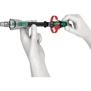 Juego de Llaves de Tubo Zyklop Speed de 37 Piezas, 1/2 Pulgada, 72 Dientes, 6 Puntas, Tamaños 10-32 mm, Marca WERA - Product Image 6