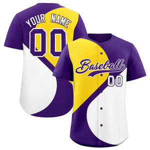 Jersey de béisbol de verano de alta calidad, cuello redondo, patrón sólido, sublimación de talla grande, impresión Digital, MOQ bajo para ropa de softball - Product Image 4