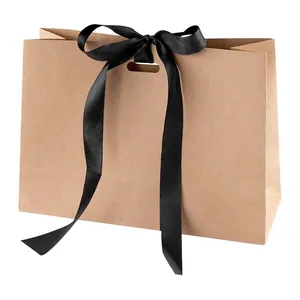 Sacchetti di Carta Kraft Personalizzati Badia per Merchandising, Prodotto Promozionale Personalizzabile - Product Image 1