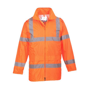 Gilet de sécurité adulte personnalisé ANSI classe 2 respirant et imperméable avec réfléchissant haute visibilité et logo personnalisé - Product Image 6
